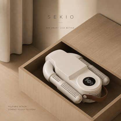 SÉKIO Air™ — Sèche-Chaussures Électrique Intelligent à Air Chaud
